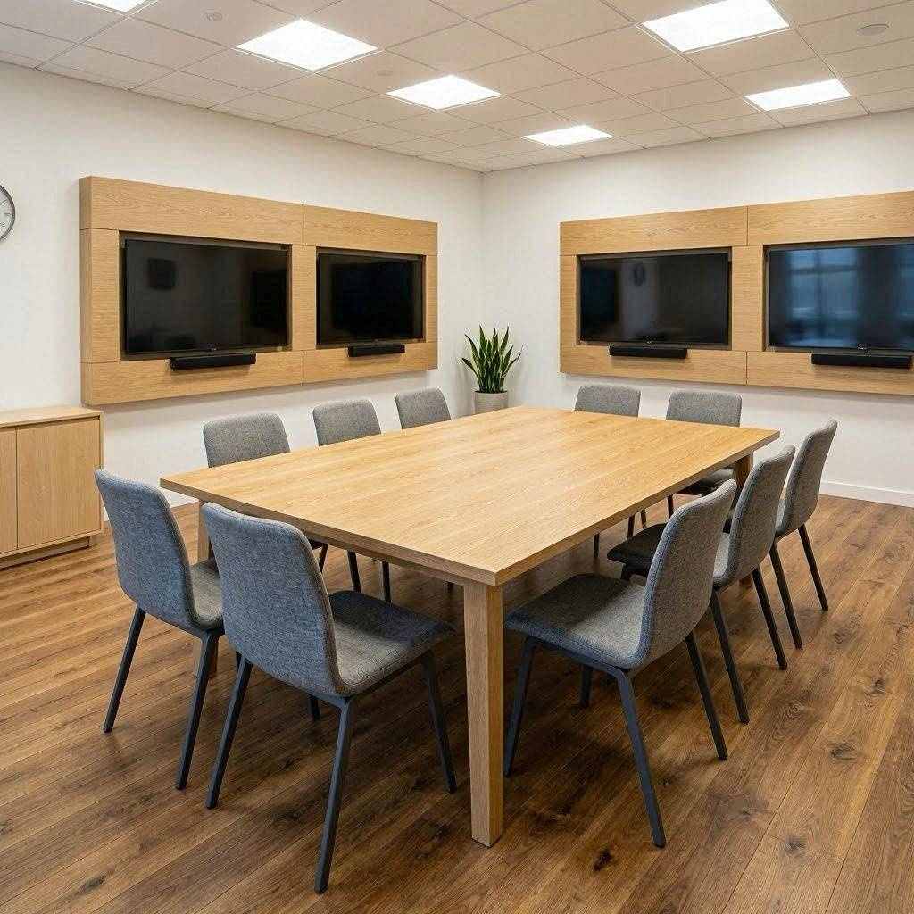 电梯高峰排队会让品牌部门的写字楼办公视频会议空间配置产生哪些执行偏差